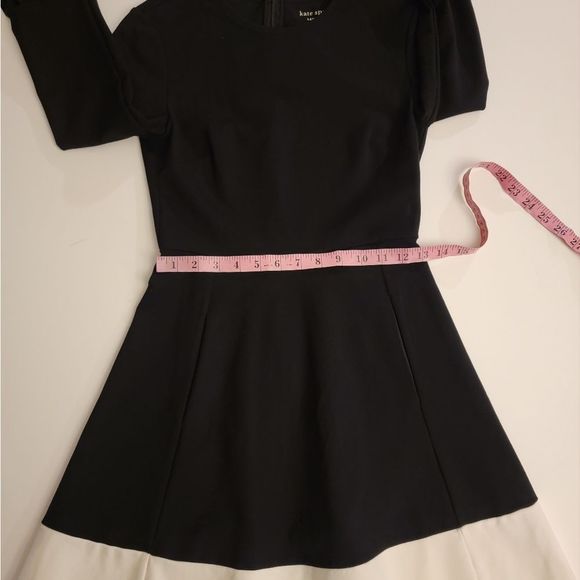 Kate Spade Bell Sleeve Pointe Pleated Dress - Picture 6 of 14